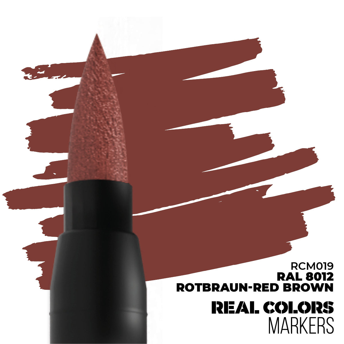 RCM019 Rotbraun-Red Brown RAL 8012 RCM019 Rotbraun-Red Brown RAL 8012