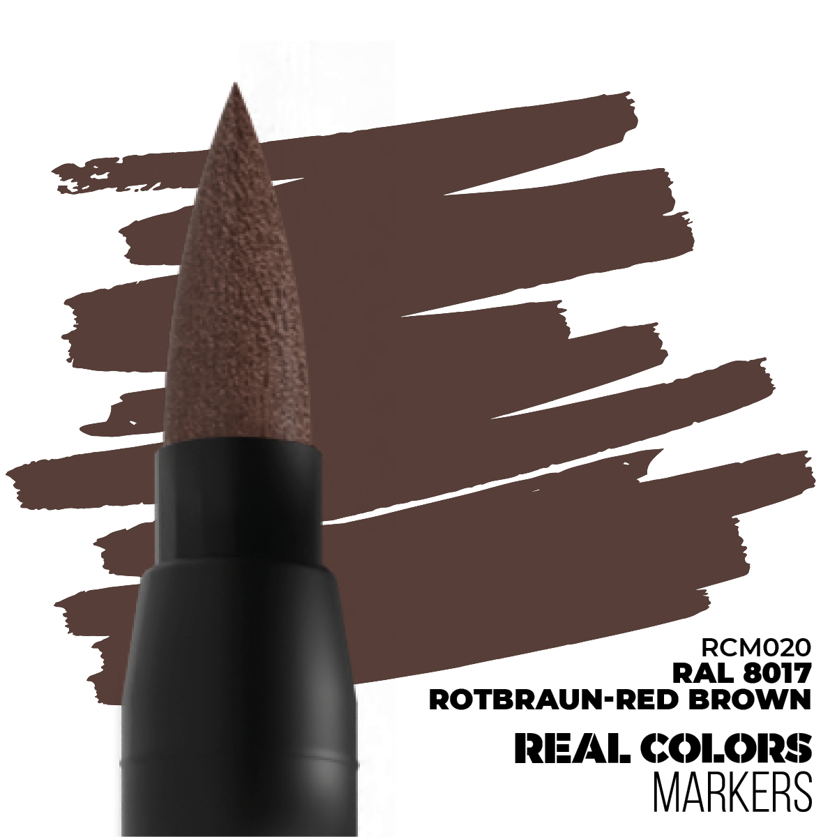 RCM020 Rotbraun-Red Brown RAL 8017 RCM020 Rotbraun-Red Brown RAL 8017