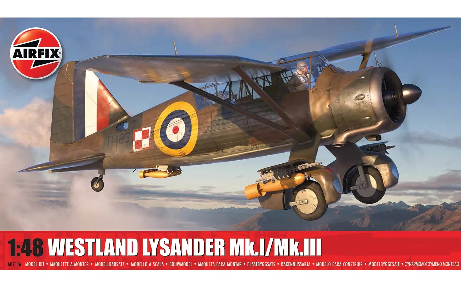 Airfix 1/48 Westland Lysander Mk.I/Mk.III Airfix 1/48 Westland Lysander Mk.I/Mk.III