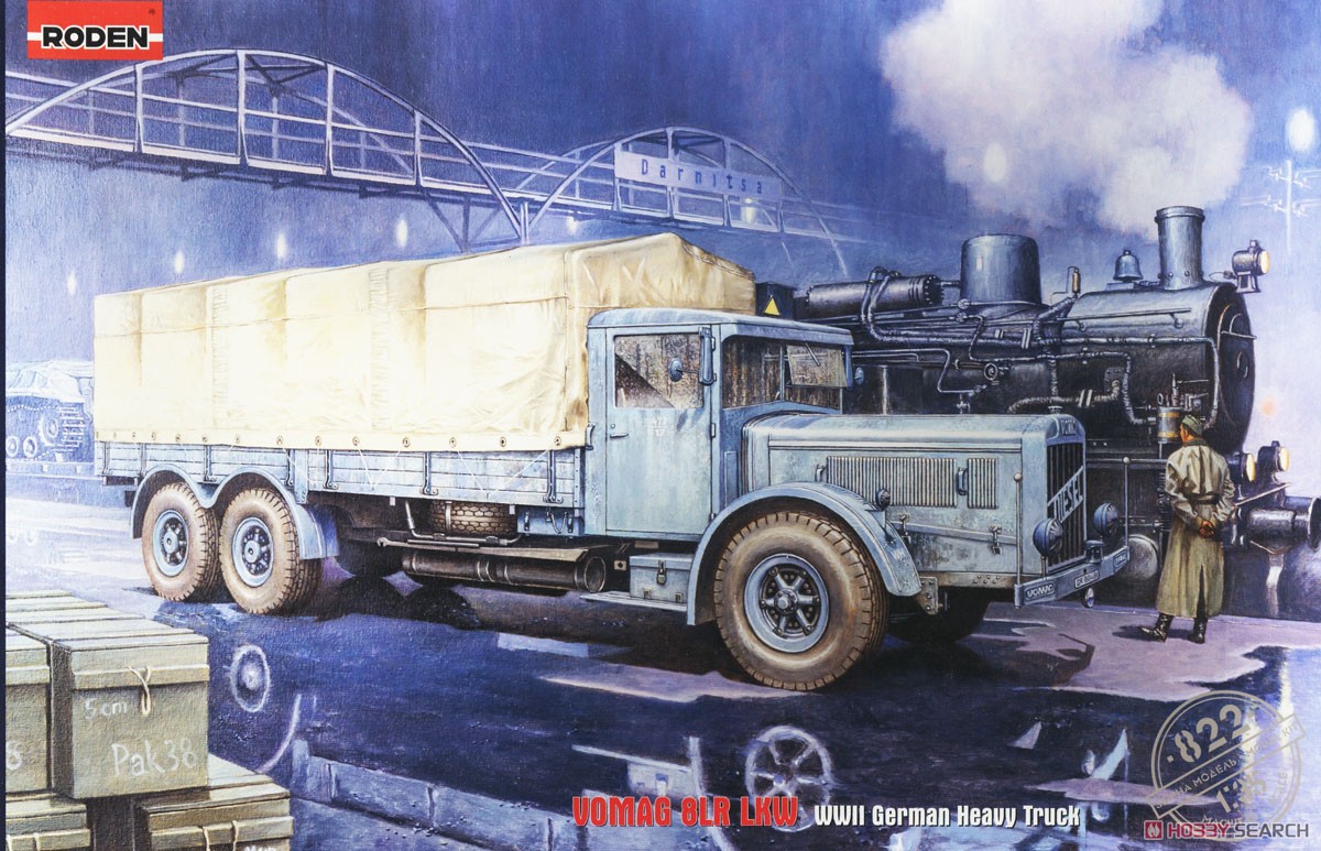 Roden 1/35 Vomag 8LR LKW WWII German Heavy Truck Roden 1/35 Vomag 8LR LKW WWII German Heavy Truck