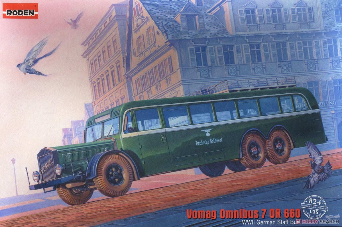 Roden 1/35 Vomag 7 OR 660 Omnibus Roden 1/35 Vomag 7 OR 660 Omnibus